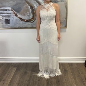 Beaded Custom made gown